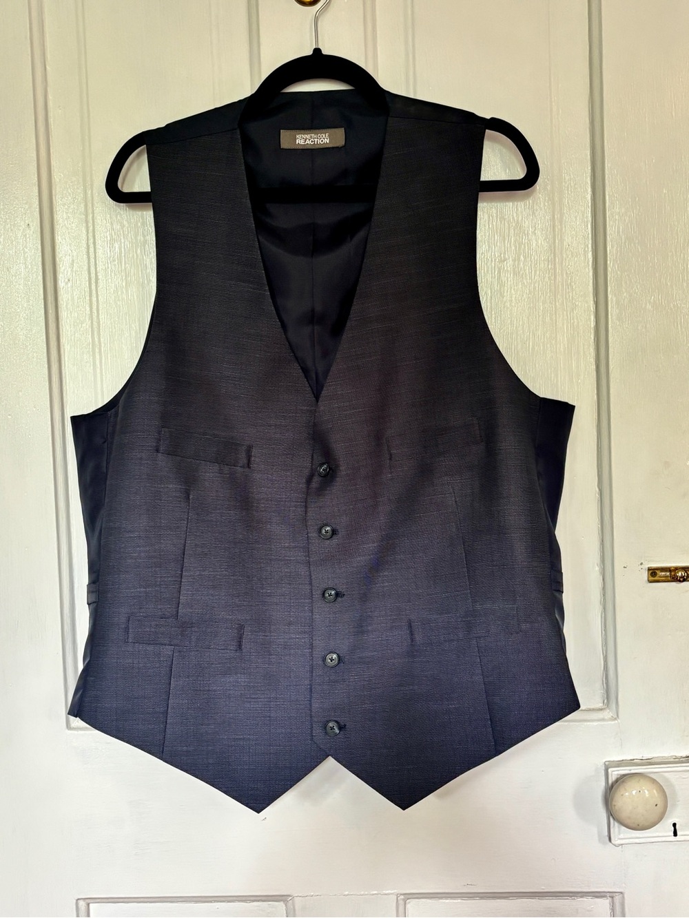 Kenneth Cole Reaction Men's Navy Dress Vest
